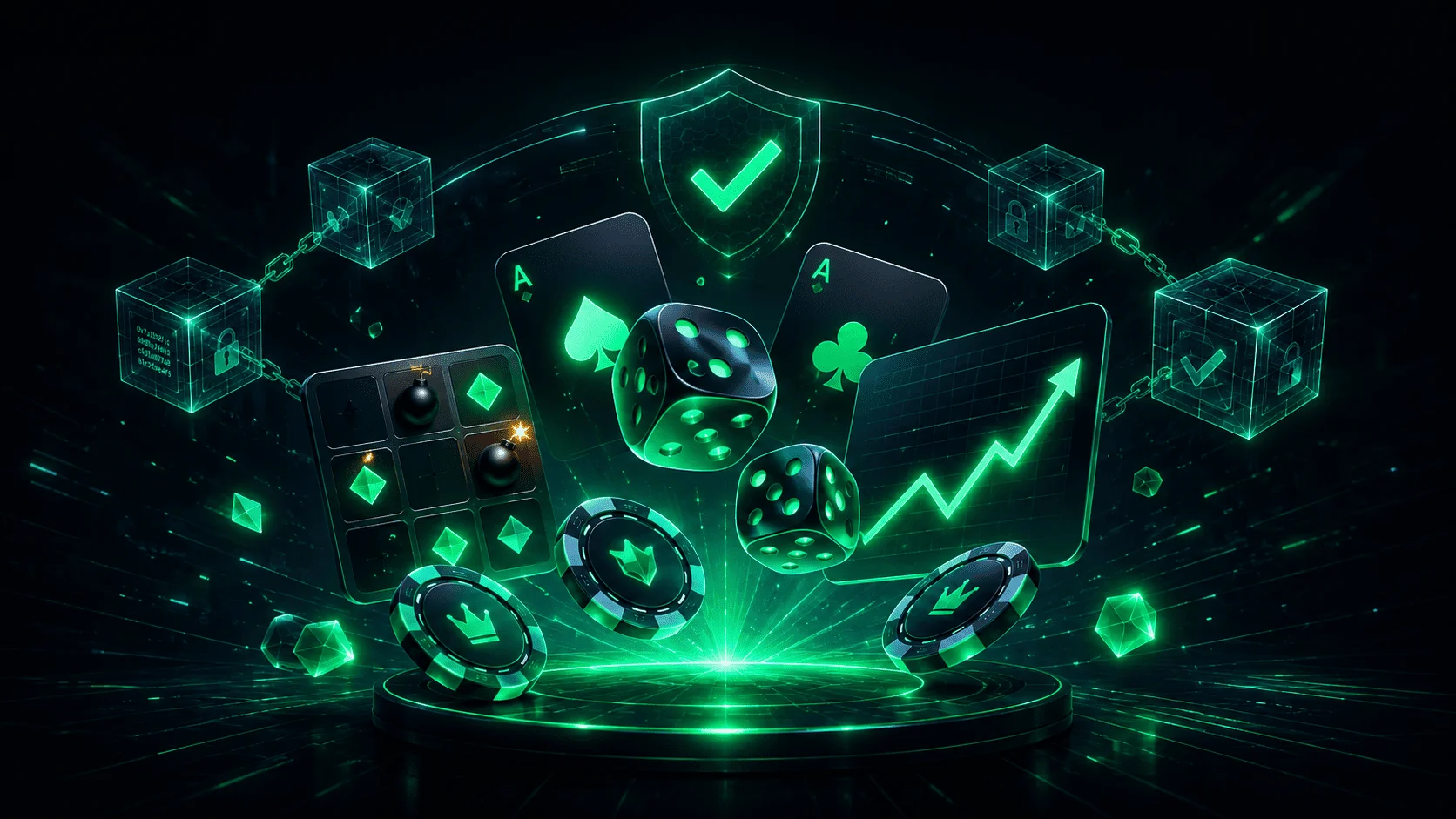 Gamdom Originals provably fair games